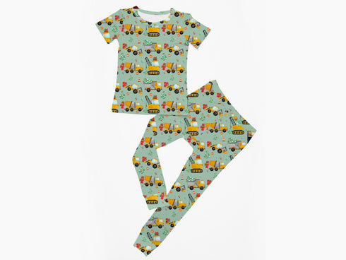 Pre order Holiday Builders 1.0 Short sleeve top/pant set